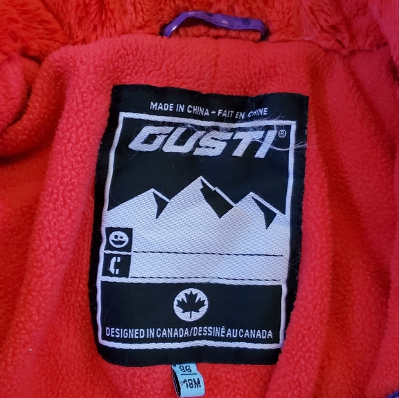 Gusti snowsuit 18m - Picture 2 of 2